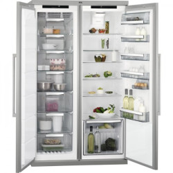 AEG AGE72216NM Congelador vertical Independiente 204 L Acero inoxidable